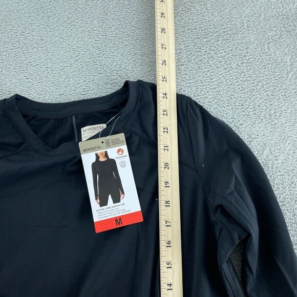Mondetta Active Long Sleeve Top M Recycled Nylon & Elastane NWT 5451 - Picture 7 of 9